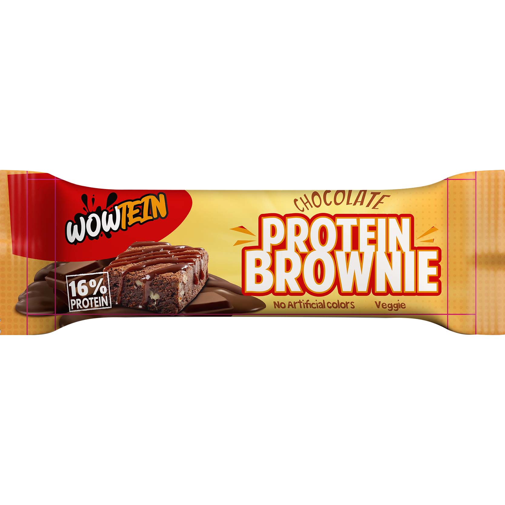 Wowtein Chocolate Brownie Protein, Chocolate Brownie, 1 Bar