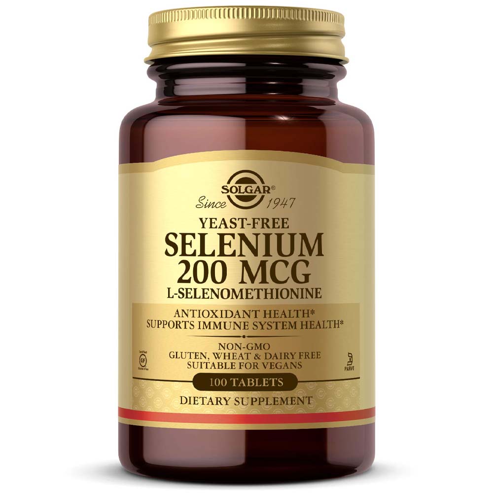 Solgar Selenium 100 Tablets 200 mcg