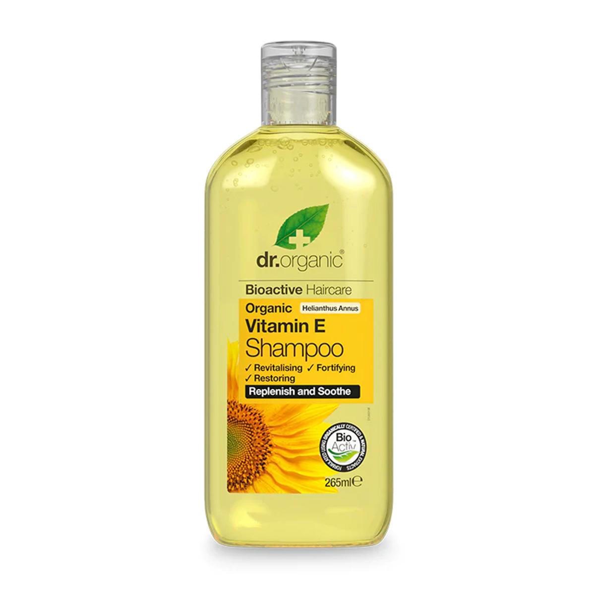 Dr Organic Shampoo 265 ML Vitamin E