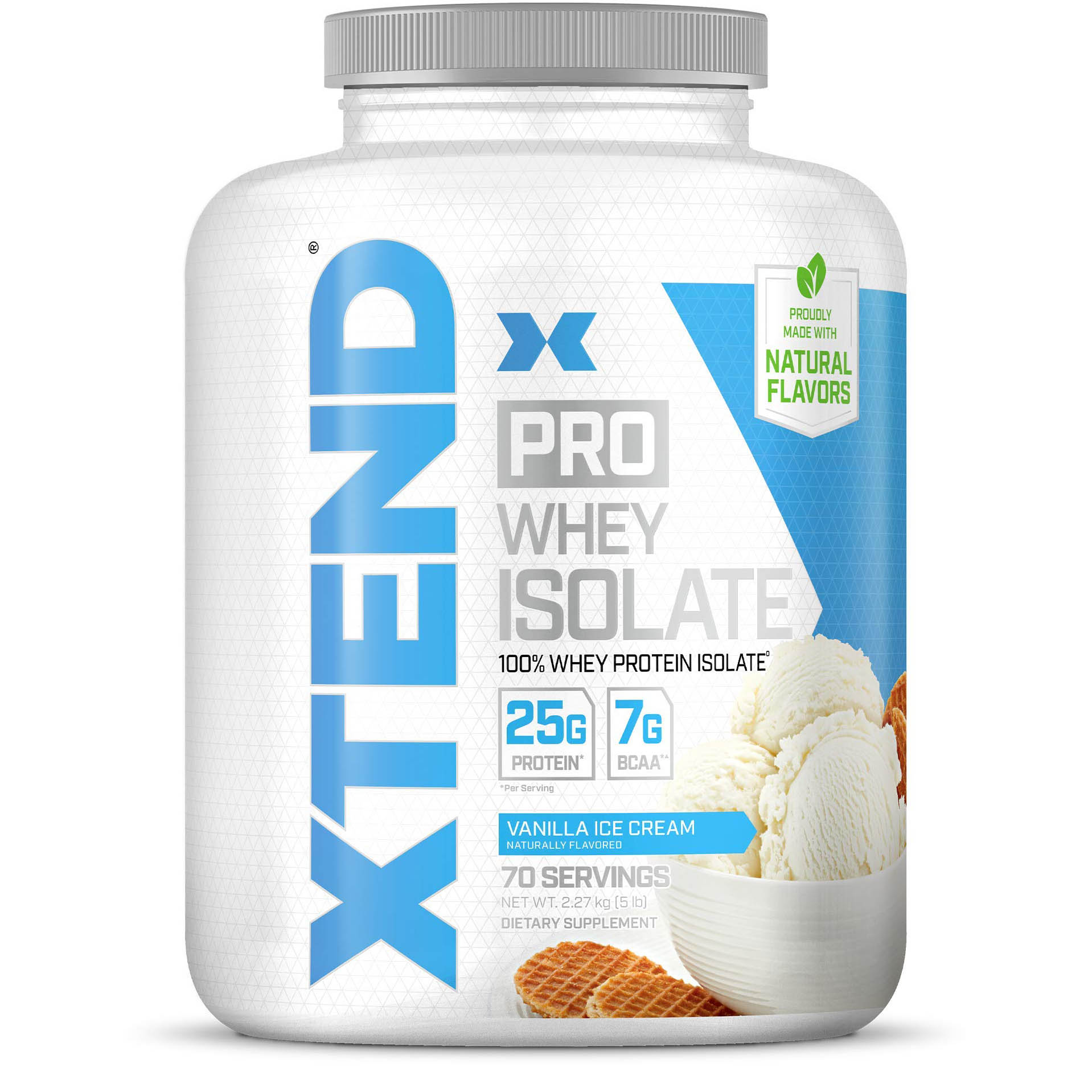 Xtend Pro Whey Isolate 5 LB Vanilla Ice Cream