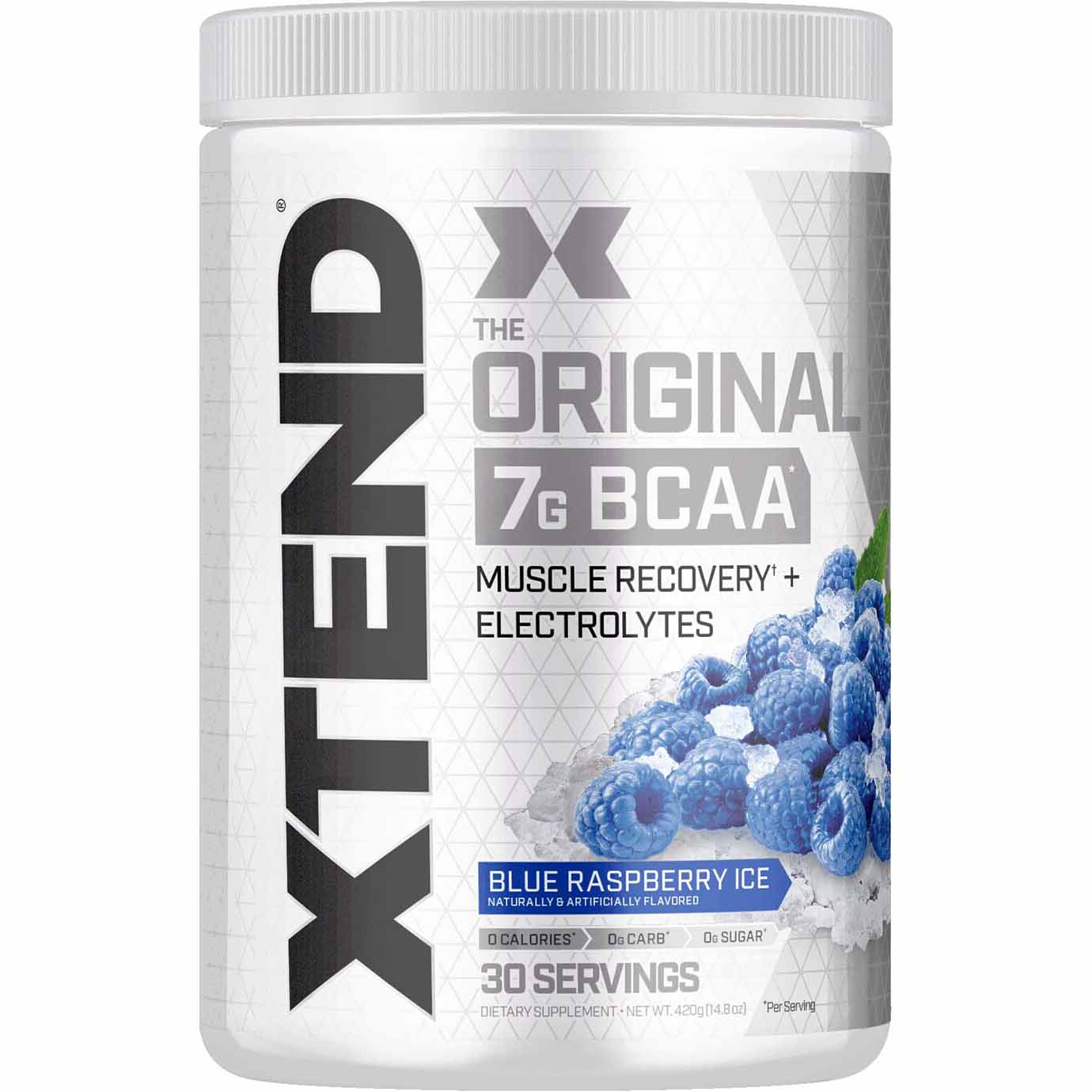 Xtend Original BCAA, Blue Raspberry Ice, 30
