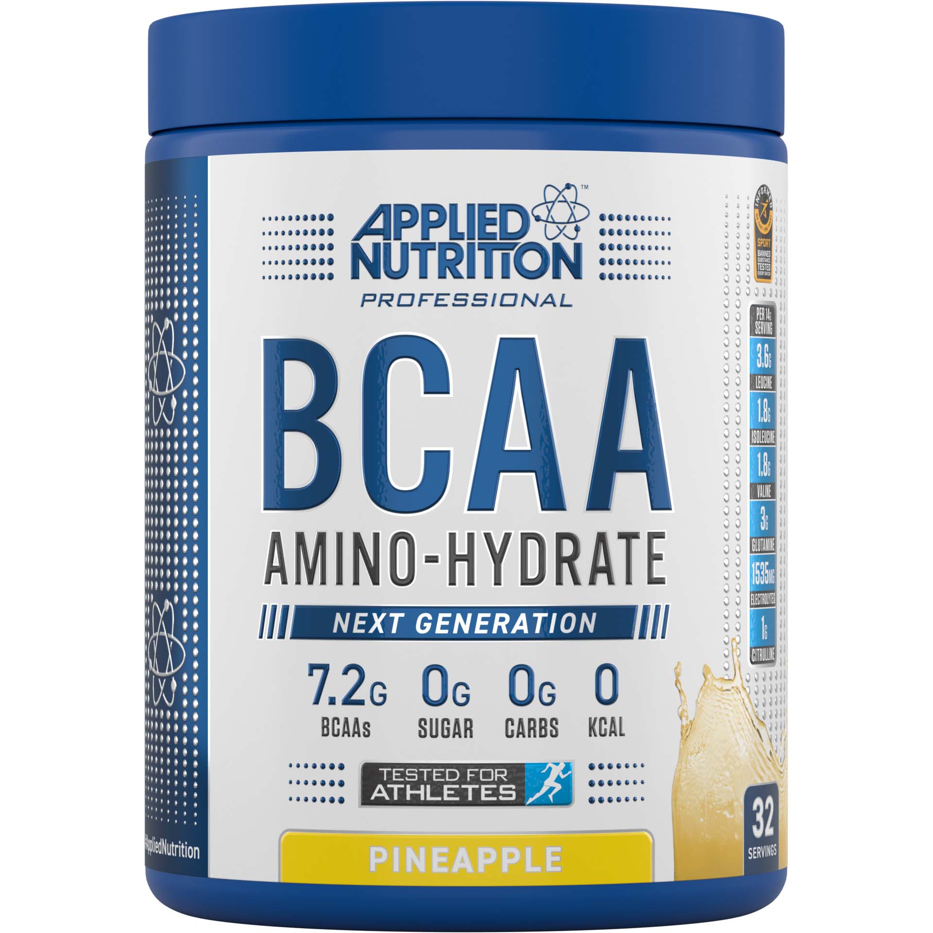 Applied Nutrition BCAA Amino Hydrate 32 Serving Pineapple