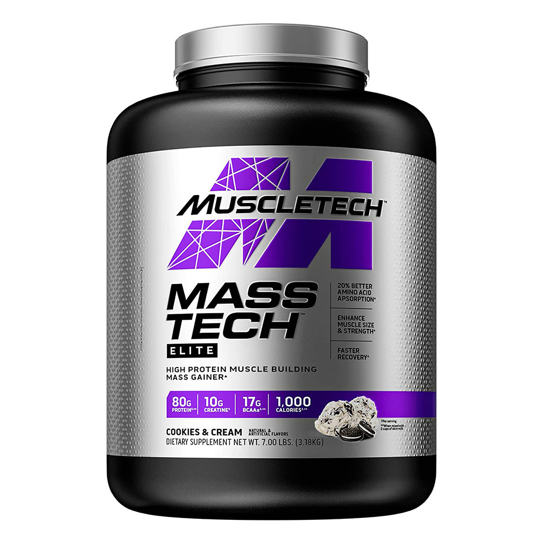 Muscletech Mass Tech, Cookies and Cream, 7 LB
