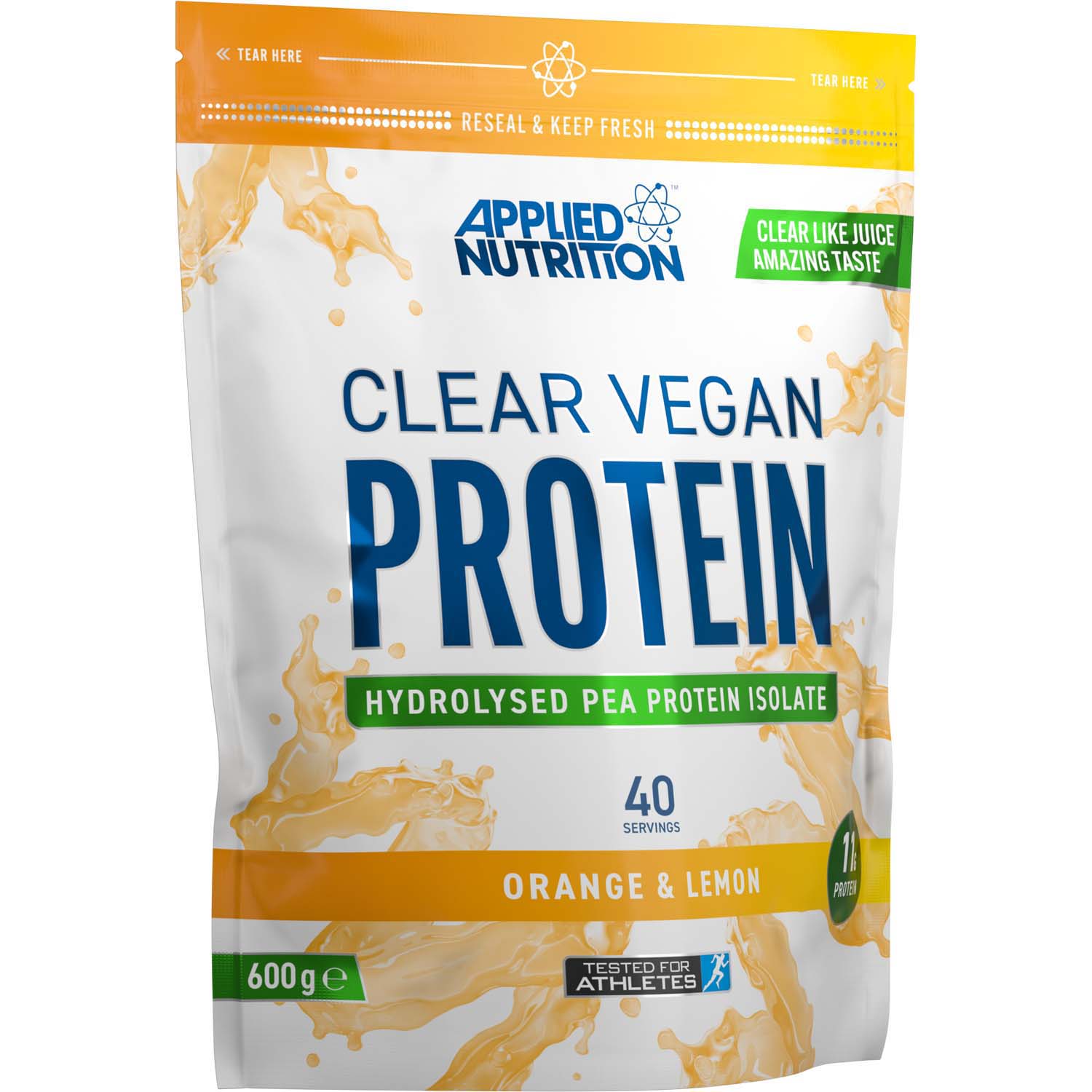 Applied Nutrition Clear Vegan Protein 600 Gm Orange and Lemon