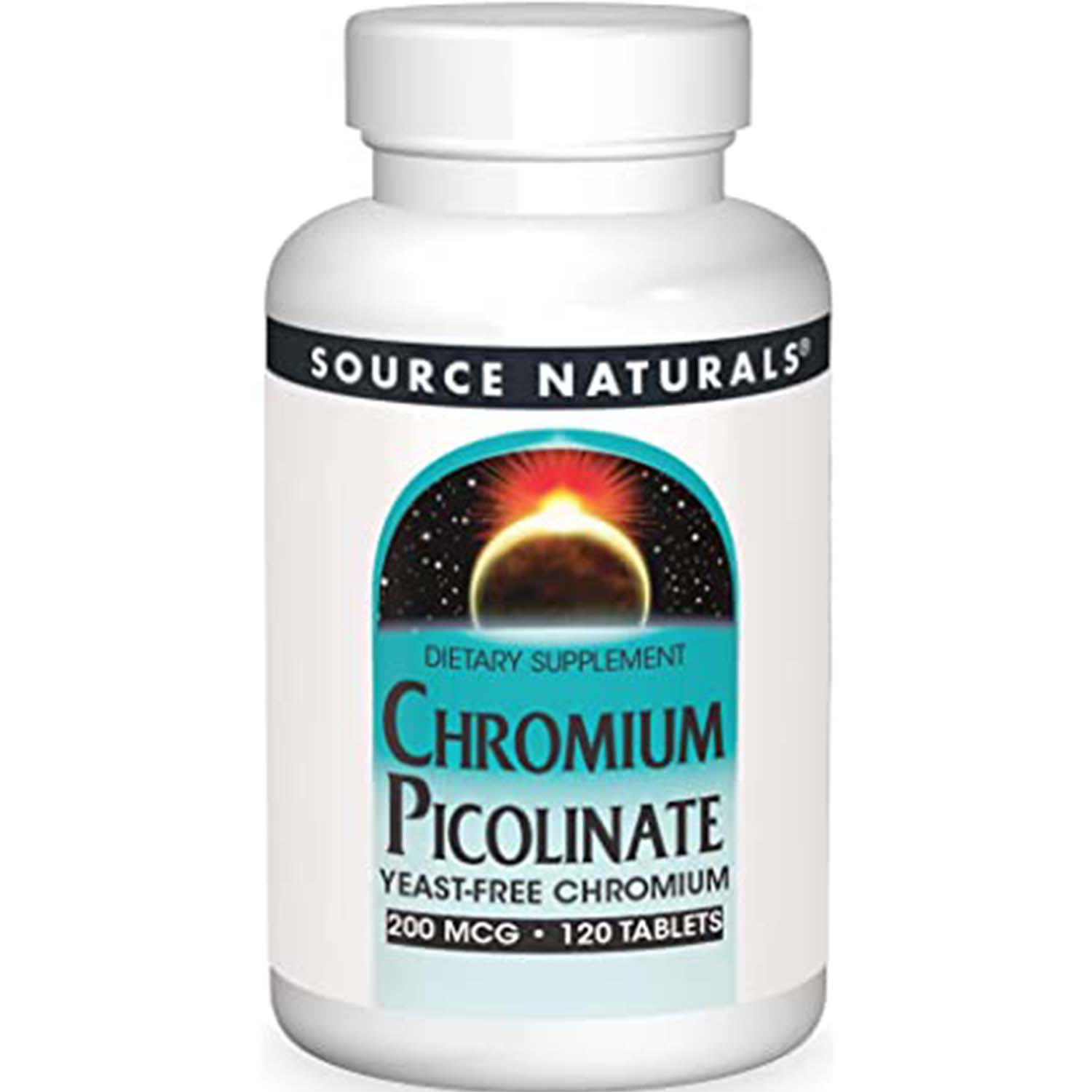 Source Naturals Chromium Picolinate, 200 mcg, 120 Tablets