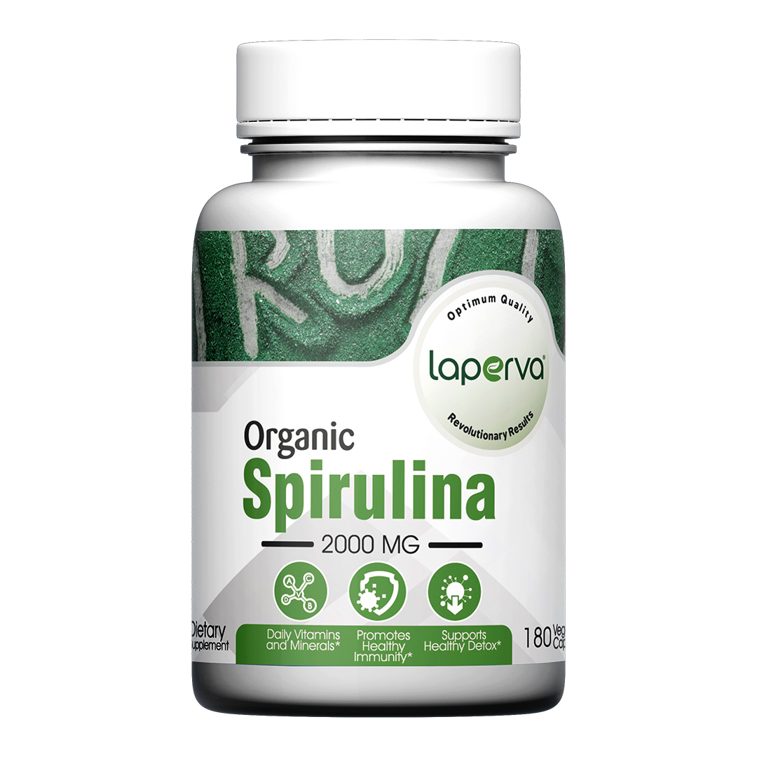 Laperva Spirulina, 2000 mg, 180 Veggie Capsules