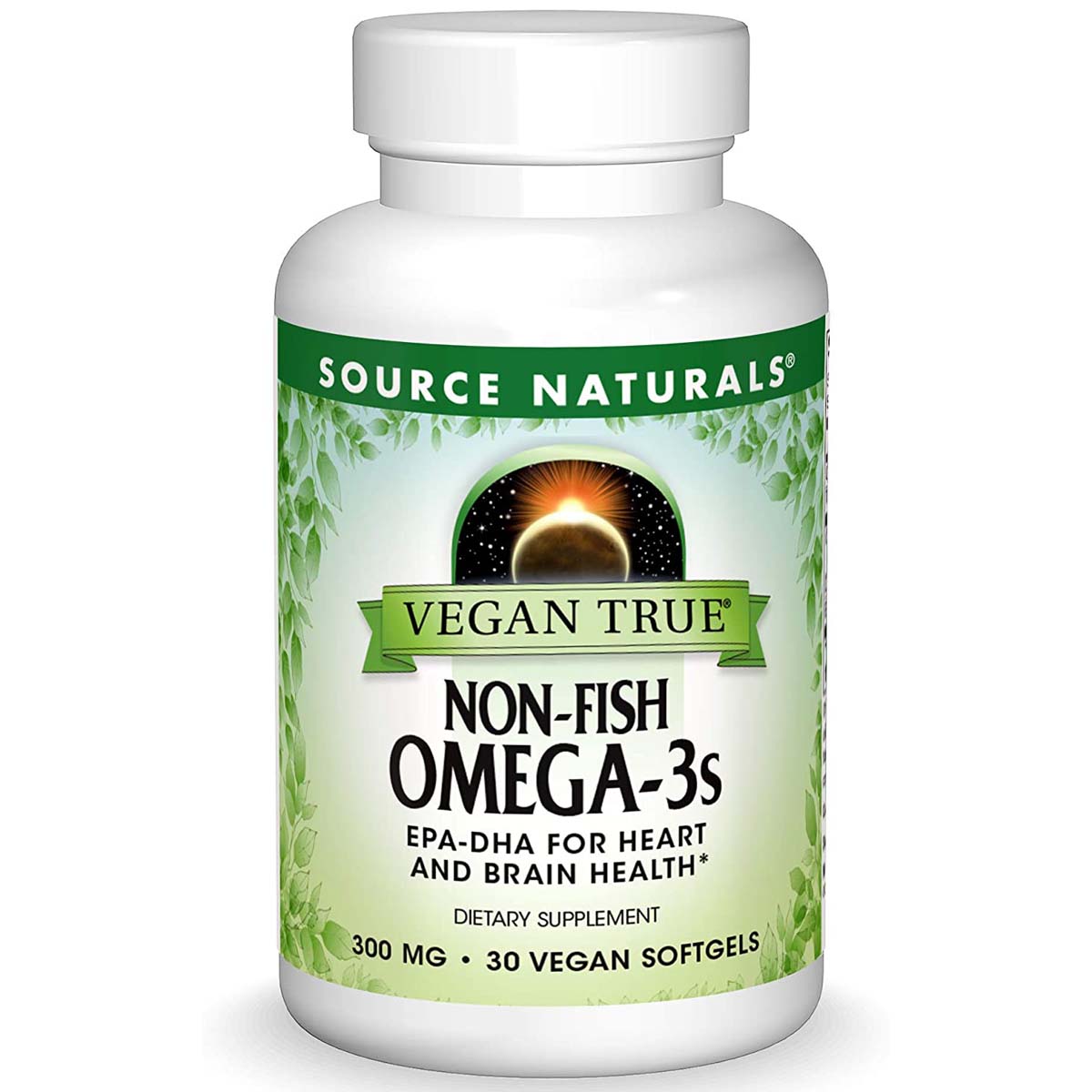 Source Naturals Vegan Omega-3 30 Vegan Softgels 300 mg