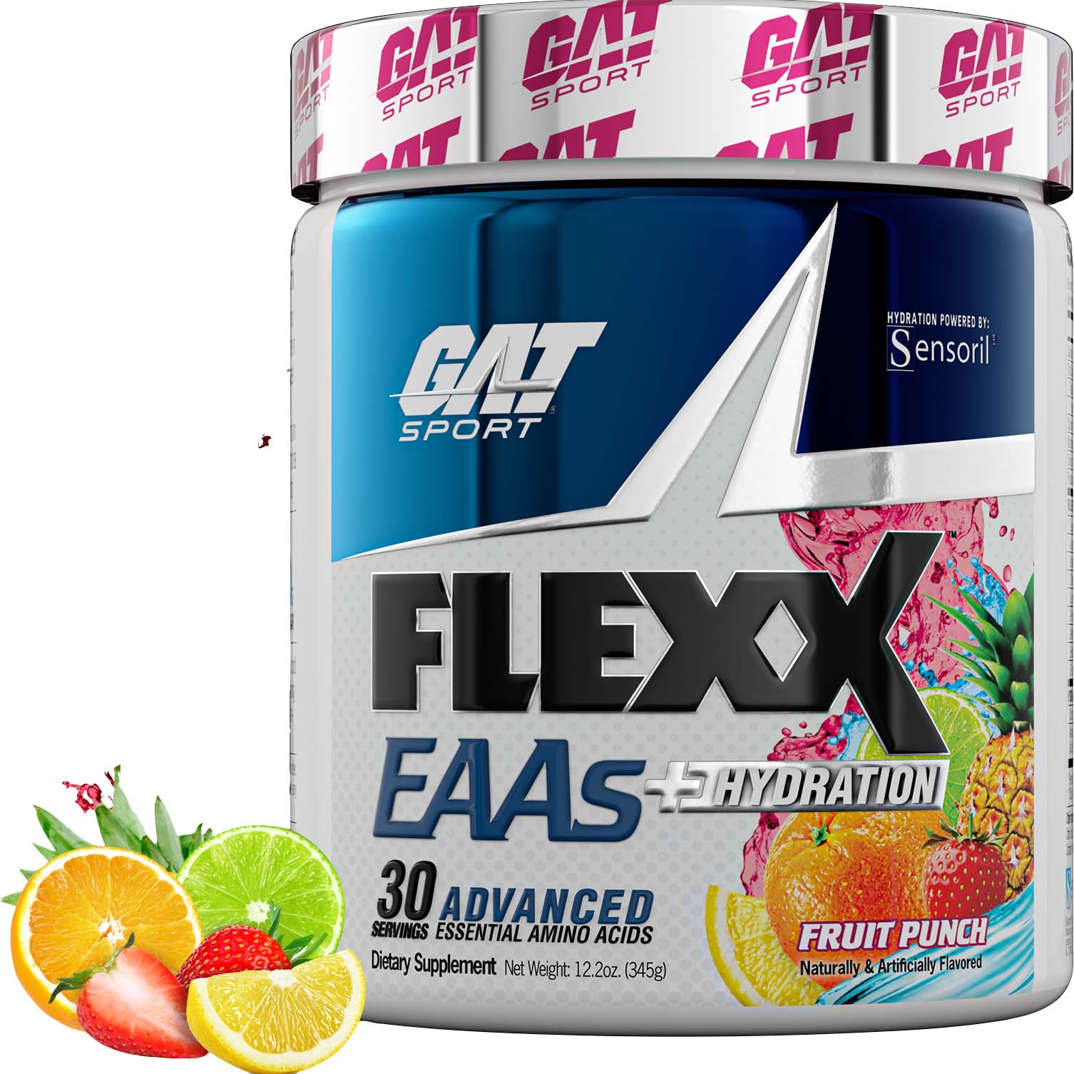 GAT Sport Flexx EAAs, Fruit Punch, 30