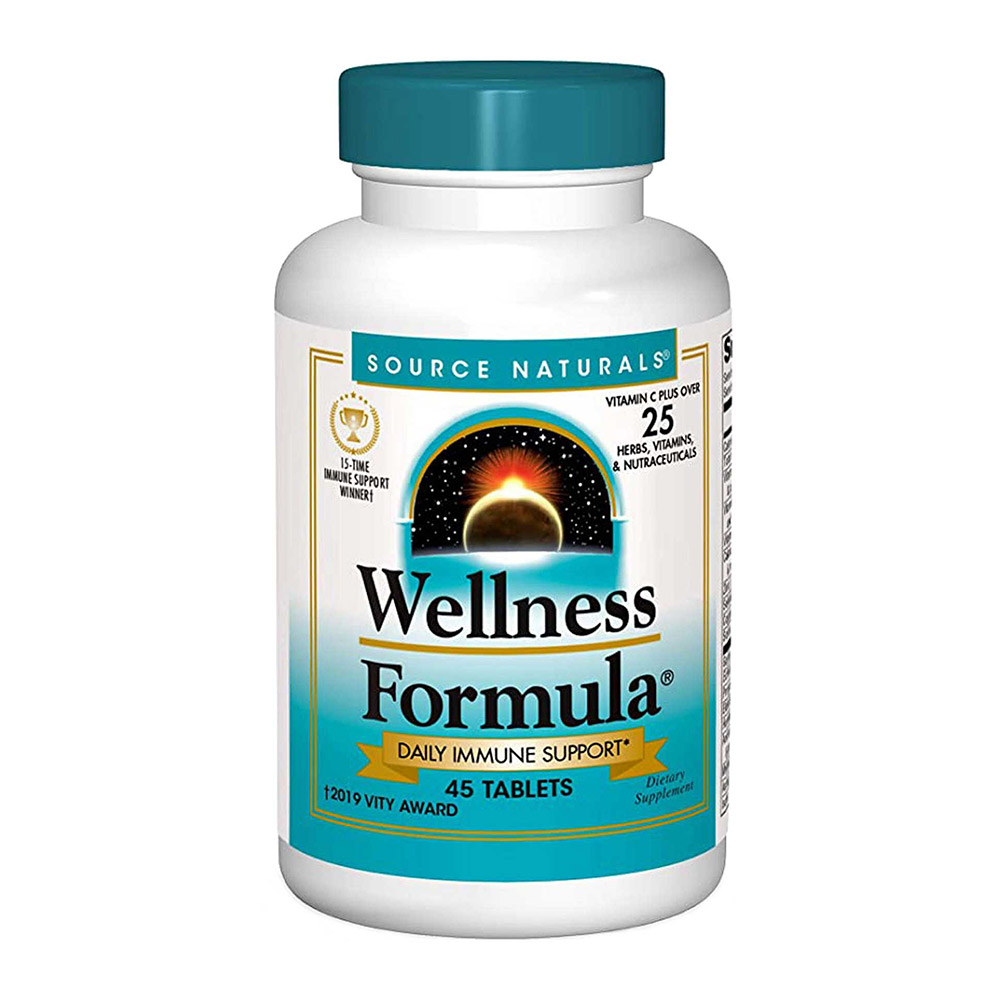 Source Naturals Wellness Formula 45 Tablets