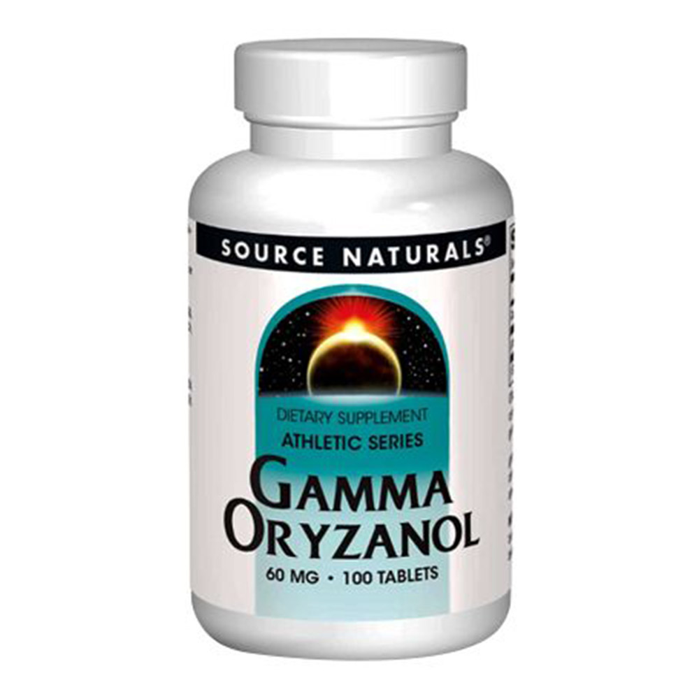 Source Naturals Gamma Oryzanol, 60 mg, 100 Tablets