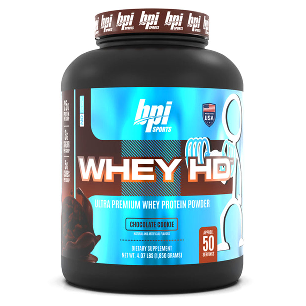 bpi Sports Whey HD, Chocolate Cookie, 4.1 Lb