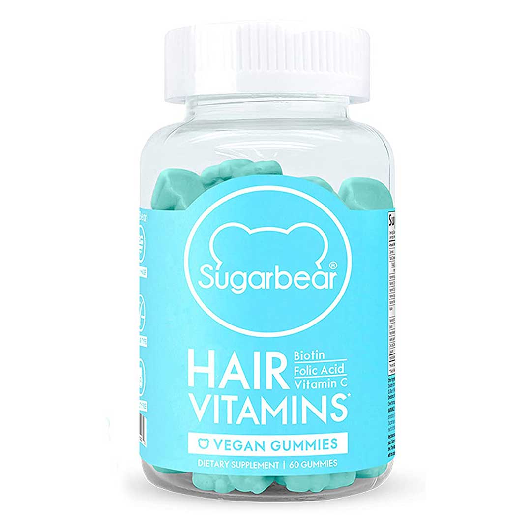 Sugar Bear Hair - Hair Vitamins, 60 Veggie Gummies