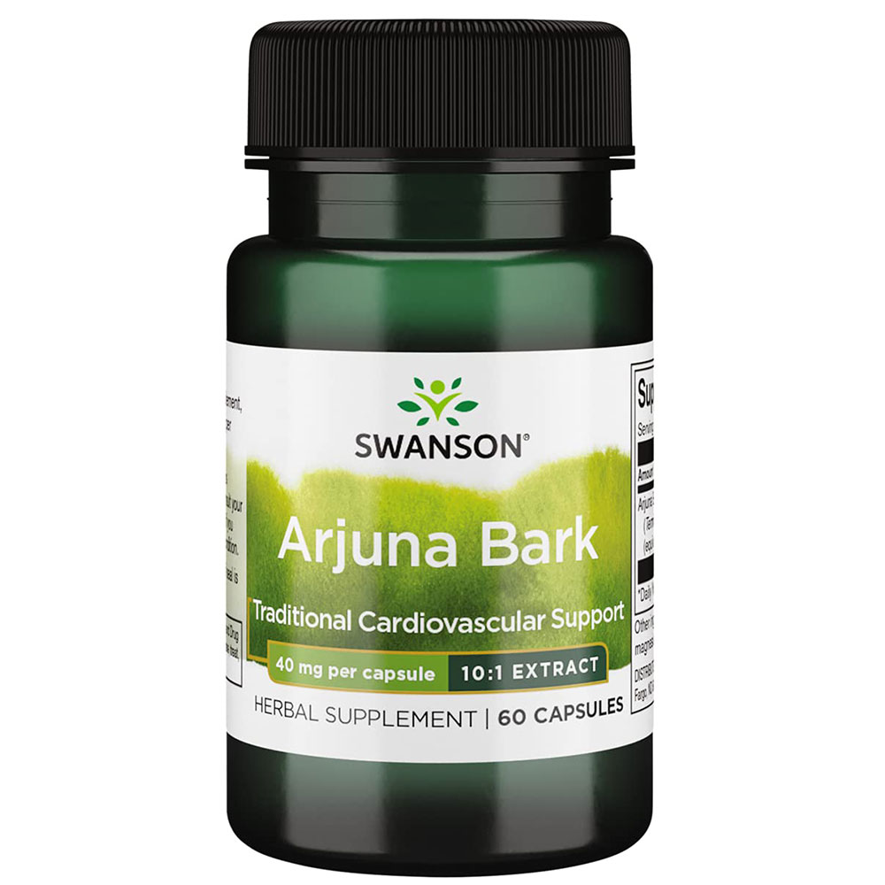 Swanson Arjuna Bark , 60 Veggie Capsules