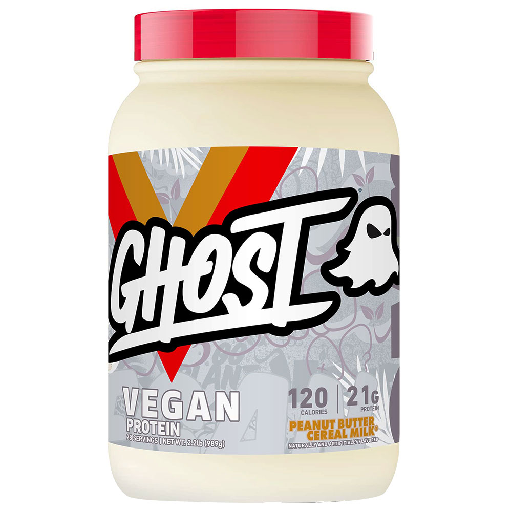 Ghost Vegan Protein, Peanut Butter Cereal Milk, 2.2 LB