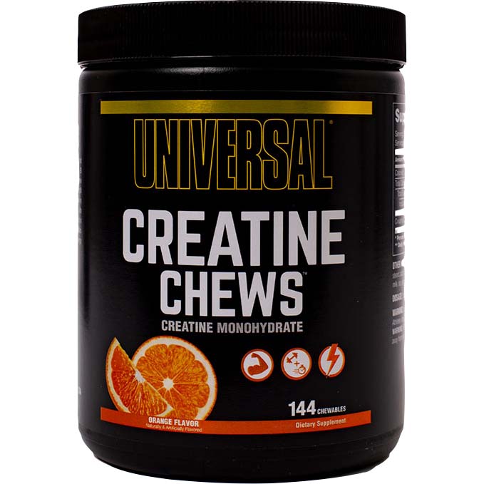 Universal Nutrition Creatine Chews 144 Chewables Orange