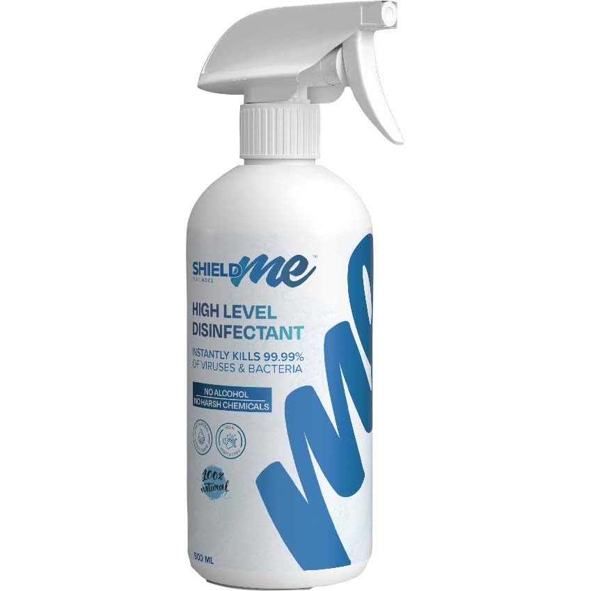 Shieldme High Level Disinfectant & Sanitizer 100% Natural 500 ML