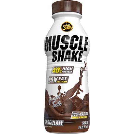 All Stars Protein Muscle Shake, Milk Chocolate, 1 Piece