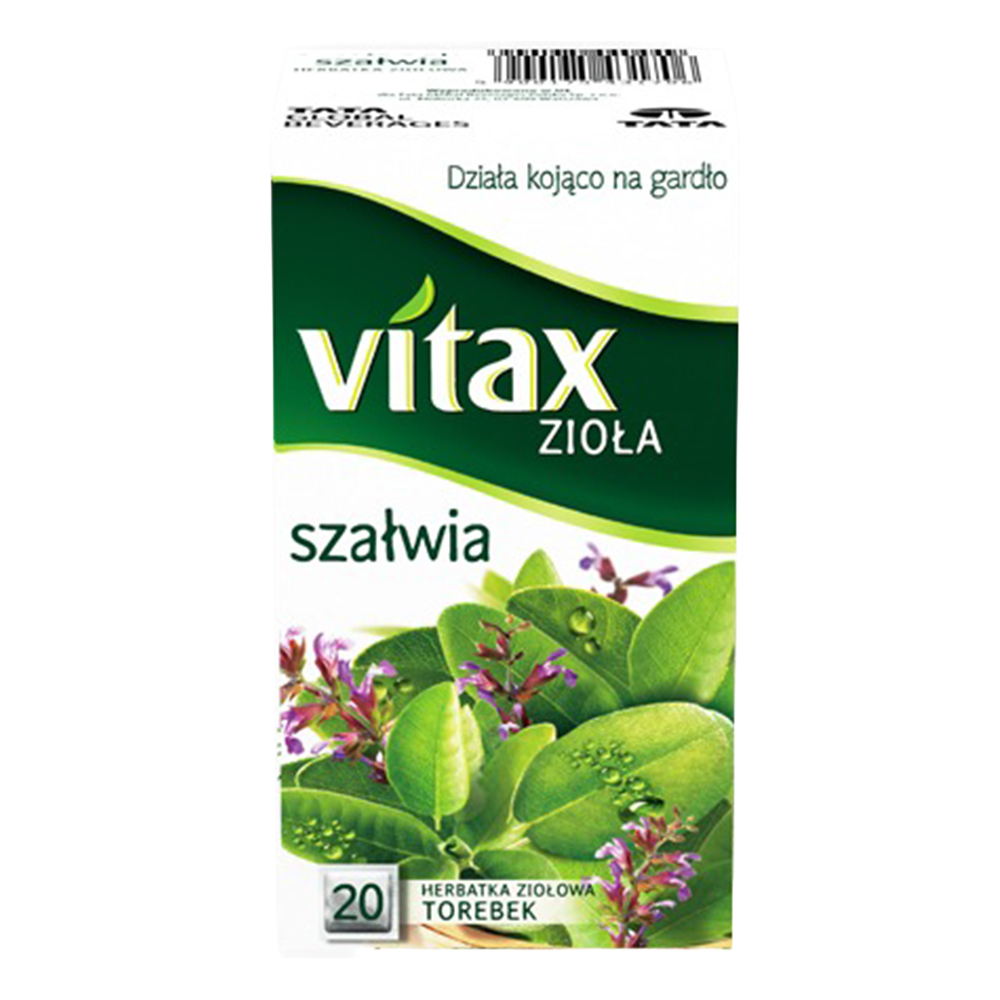 فيتاكس أعشاب المريمية, 20 كيس, يدعم الجهاز المناعي, يعزز وظائف الجهاز الهضمي