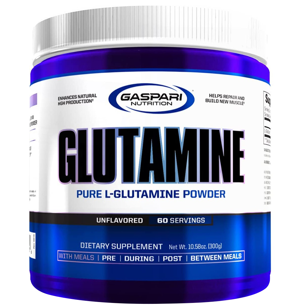 Gaspari Nutrition Glutamine, Unflavored, 300 Gm