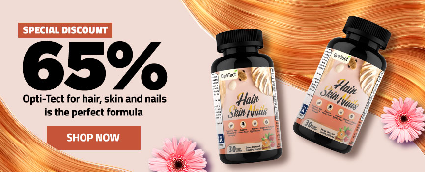Optitect Hair, Skin, & Nails Gummies up to 65% off