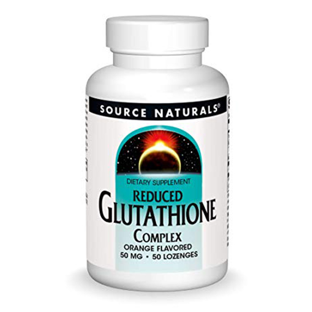 Source Naturals Glutathione Reduced 50 Tablets 50 mg