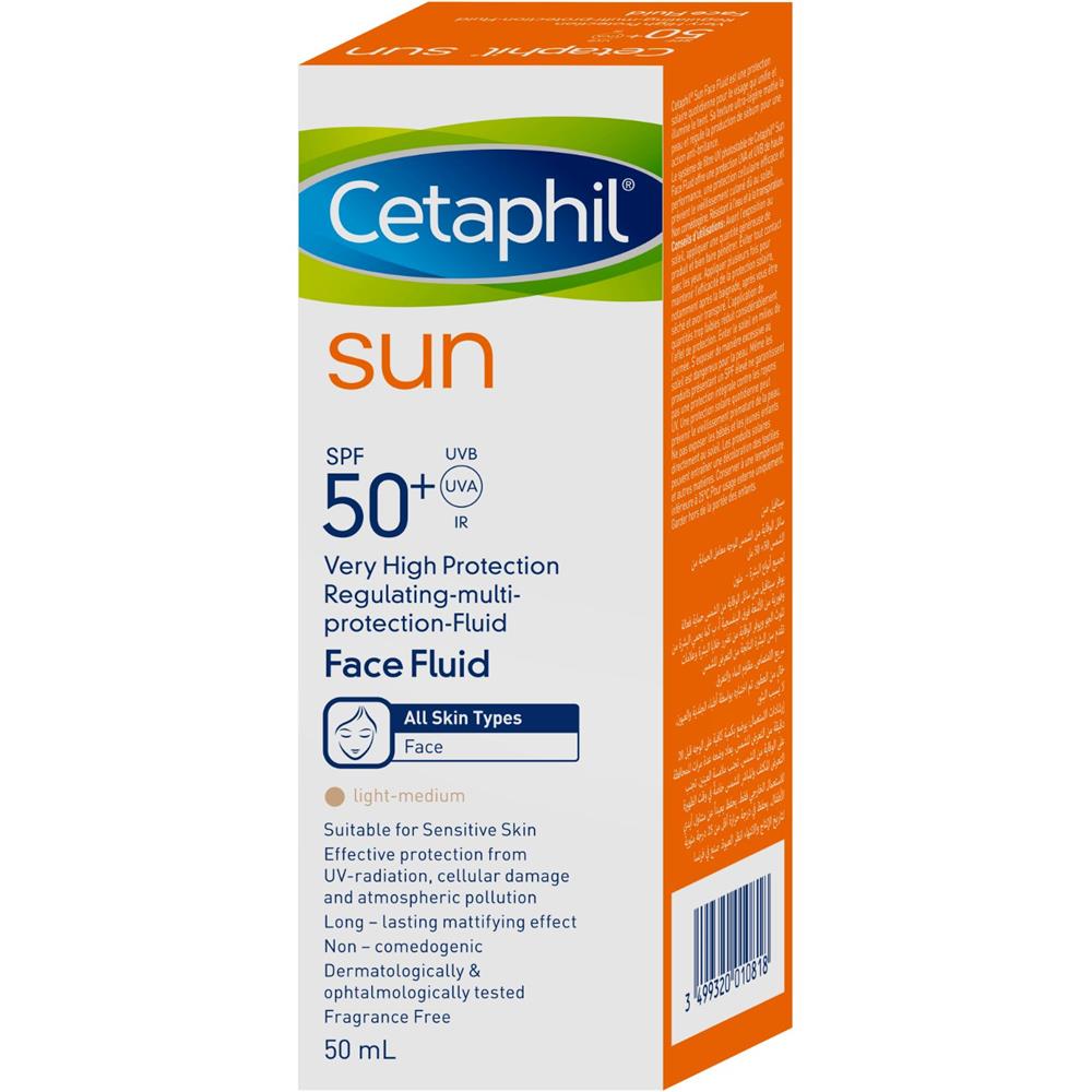 Cetaphil Sun Face Fluid Light Medium, 50 ML
