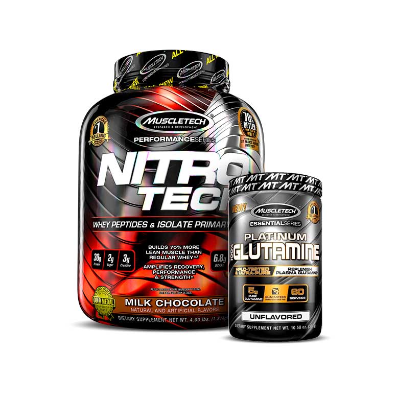 MuscleTech Nitro Tech , Glutamine 