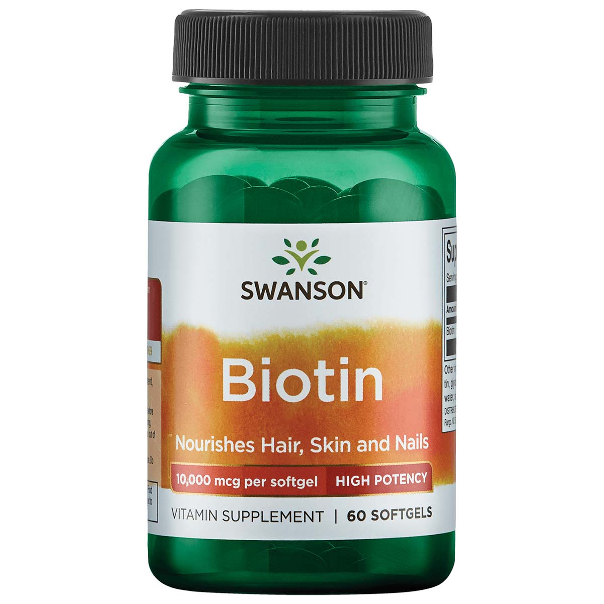 Swanson Biotin Timed Release 60 Tablets 10000 mcg
