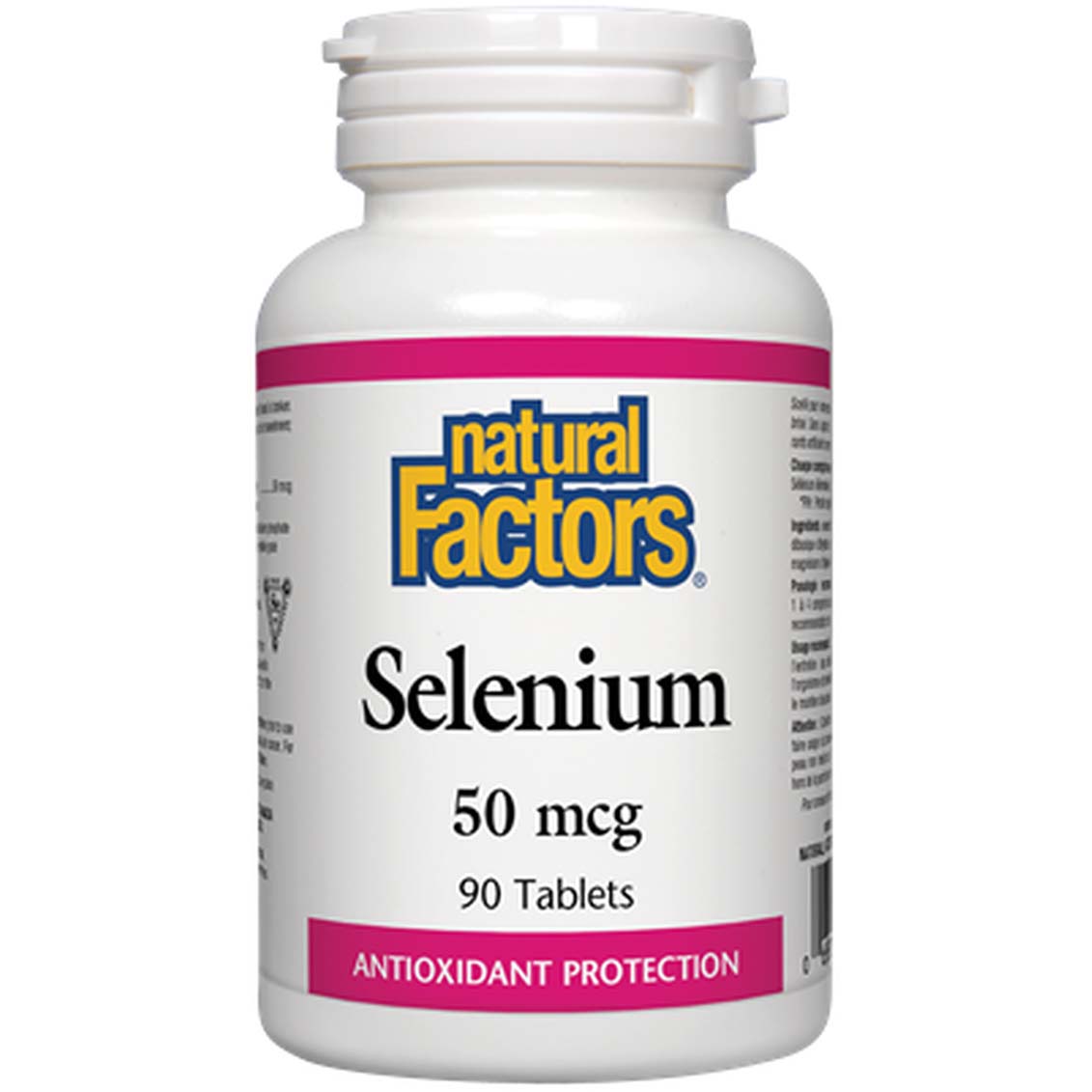 Natural Factors Selenium, 50 mcg, 90 Tablets
