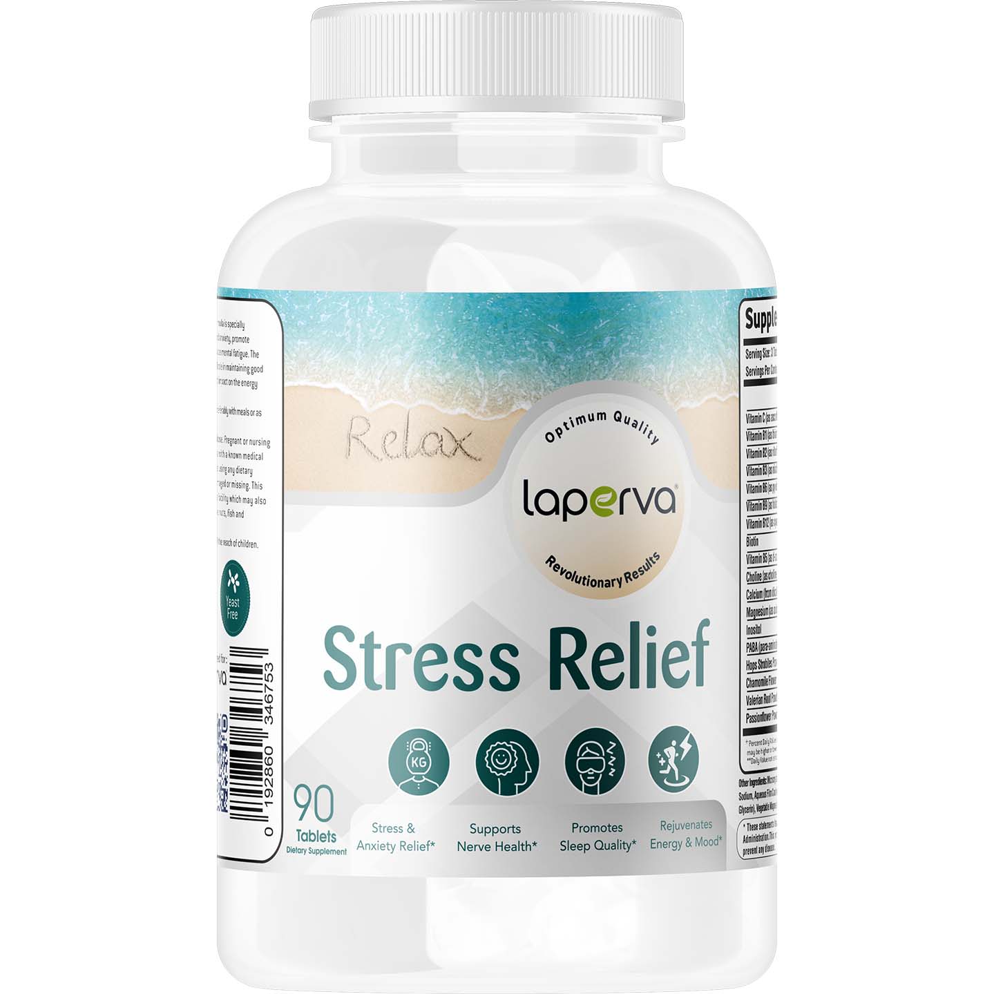 Laperva Stress Relief, 90 Tablets
