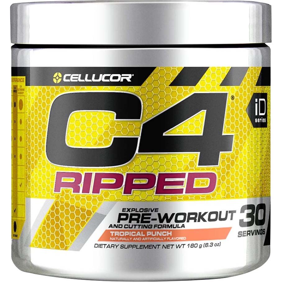 Cellucor C4 Ripped, Tropical Punch, 30