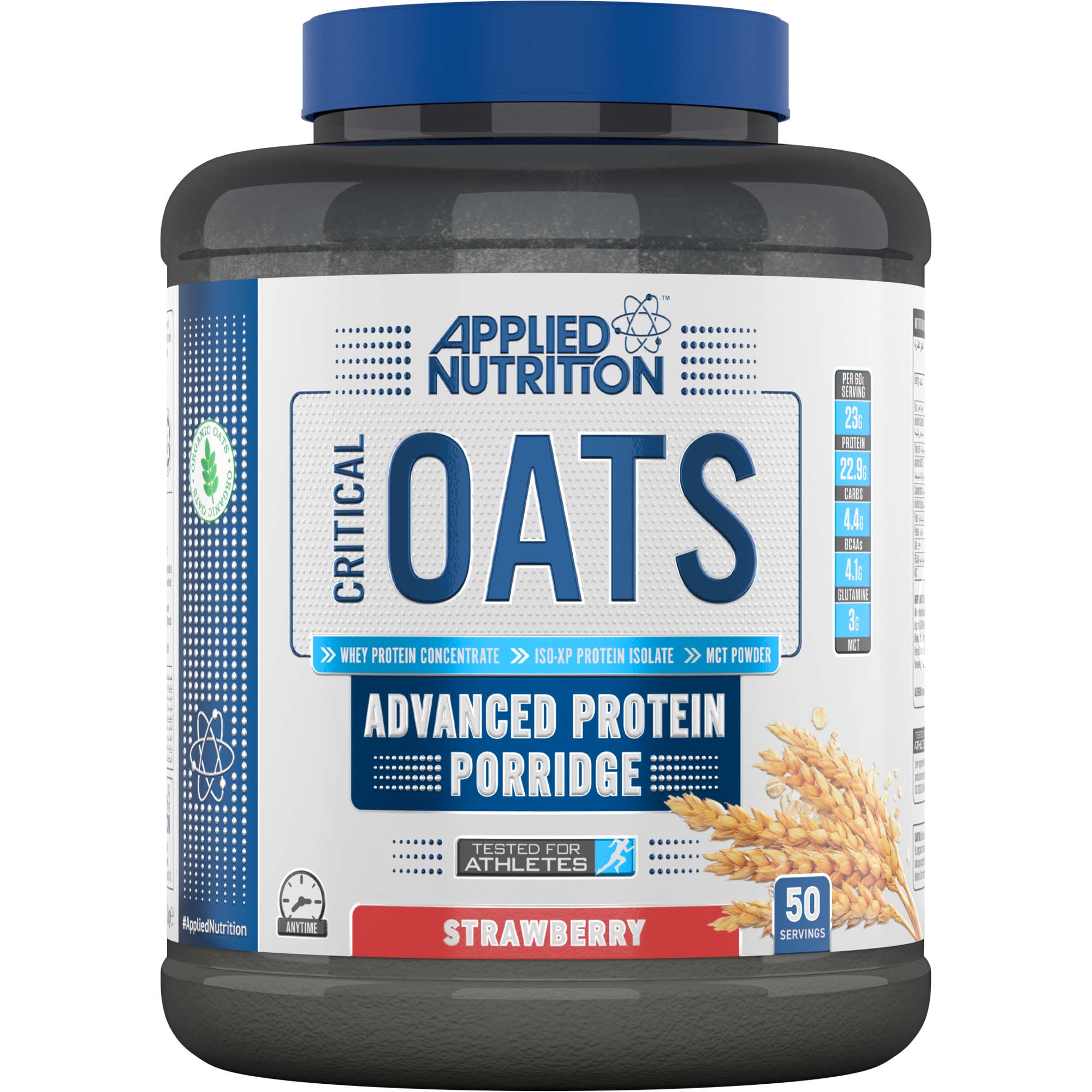 Applied Nutrition Critical Oats Protein Porridge, Strawberry, 3 Kg