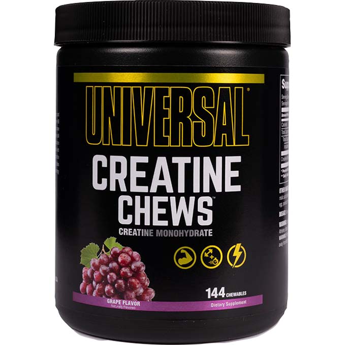 Universal Nutrition Creatine Chews 144 Chewables Grape