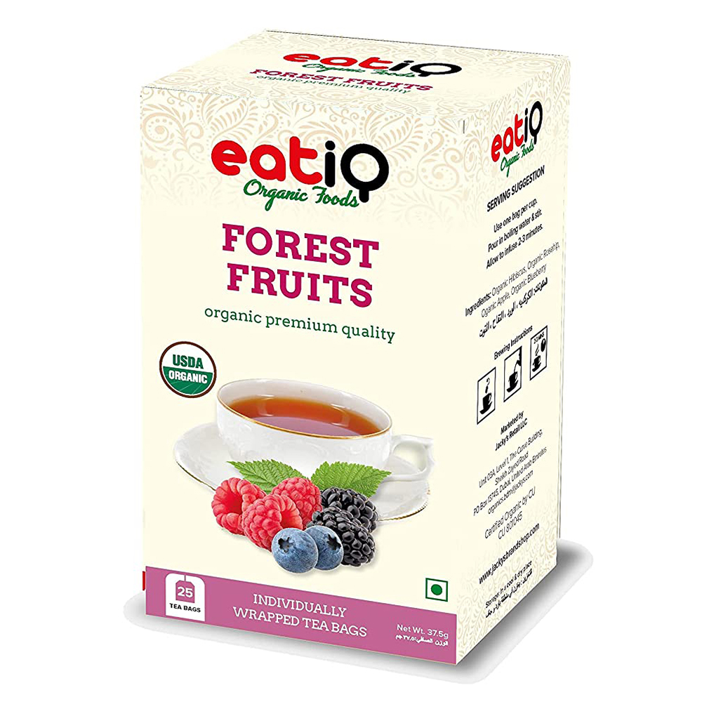 Eatiq Organic Foods Forest Fruits Tea , 25 Bags