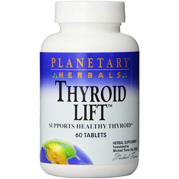 Planetary Herbals Thyroid Lift, 120 Tablets