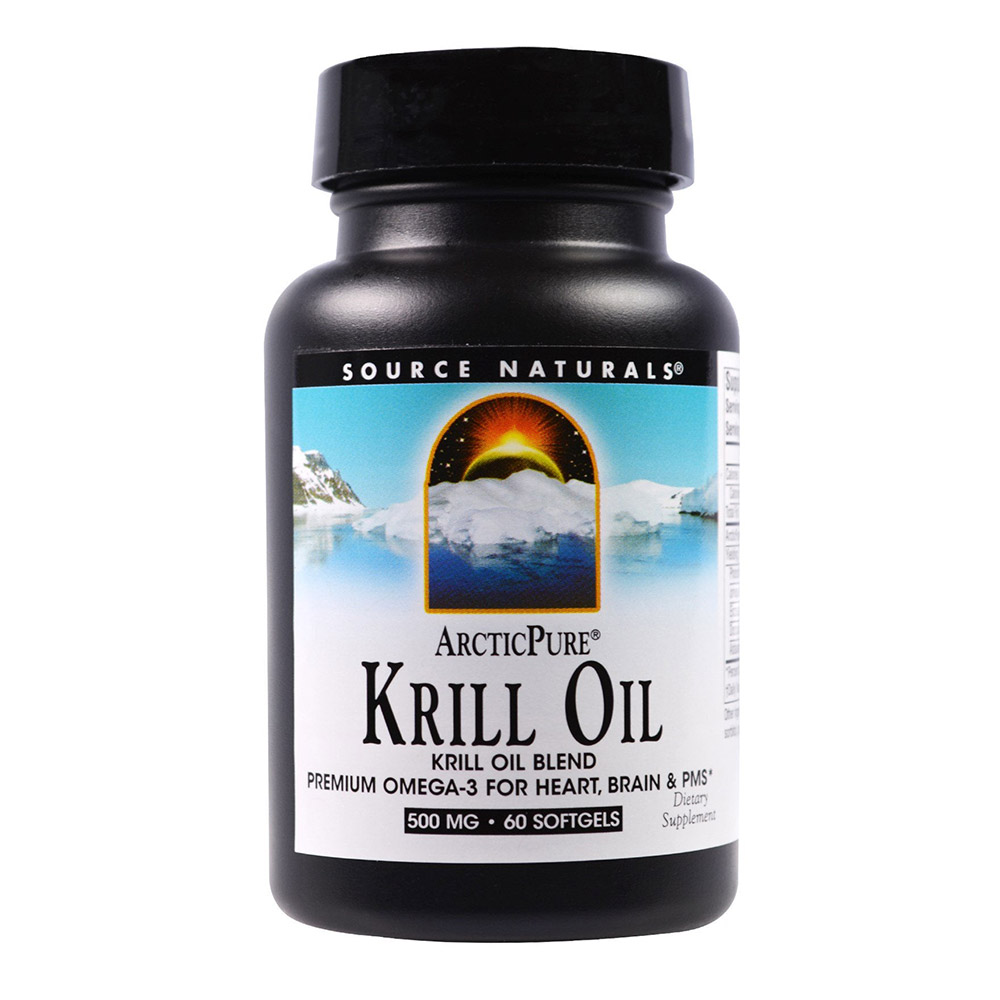 Source Naturals ArcticPure Krill Oil, 500 mg, 60 Softgels