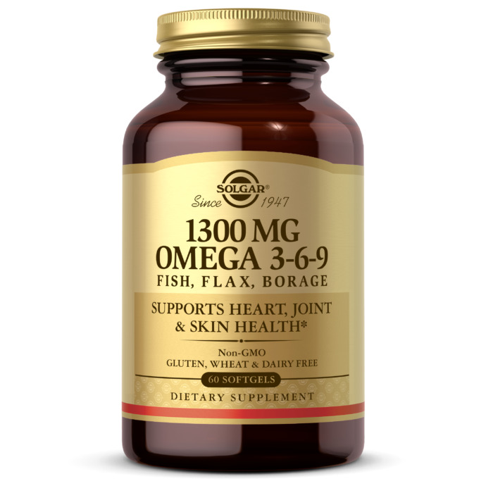 Solgar Efa Omega 3-6-9 1300 mg 60 Softgels