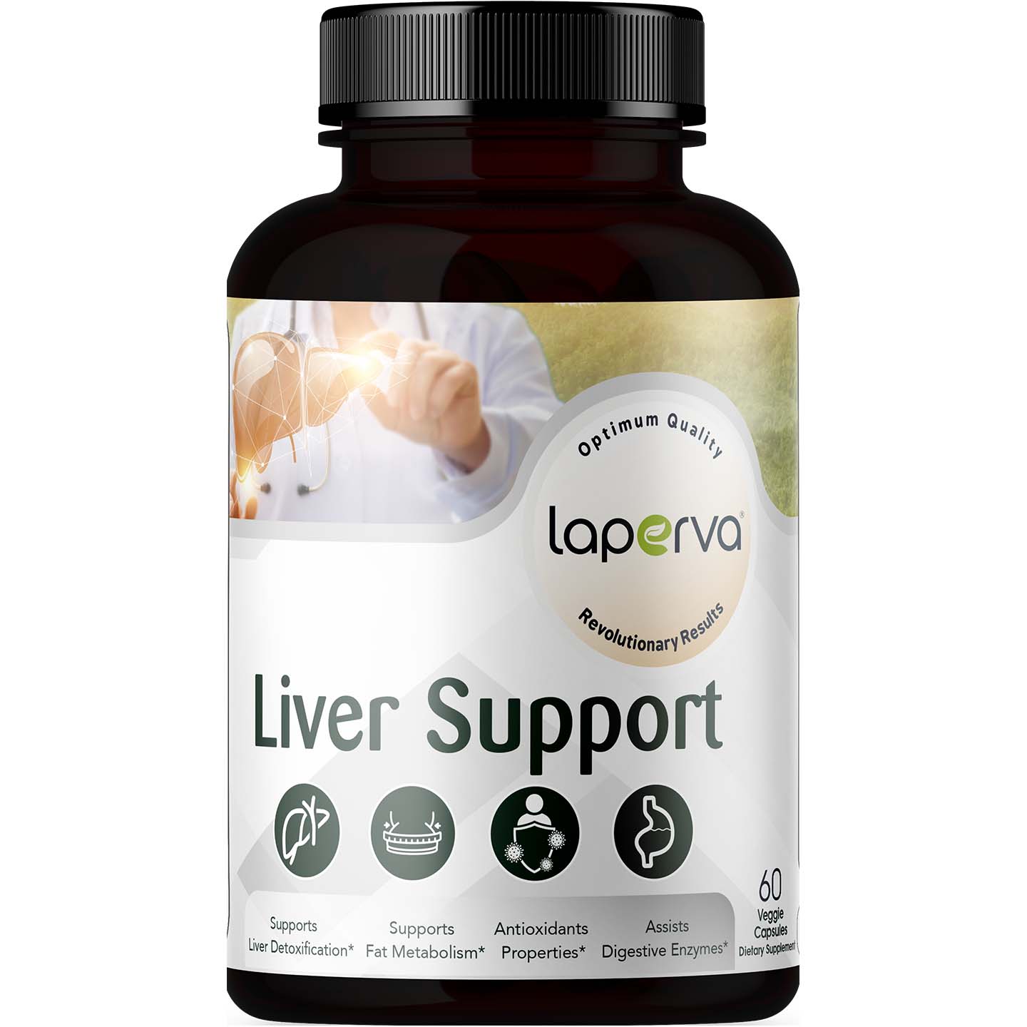 Laperva Liver Support 60 Veggie Capsules