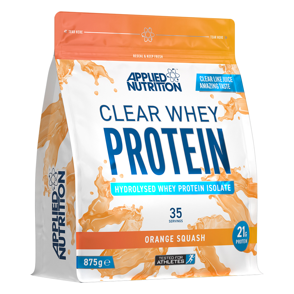Applied Nutrition Clear Whey Protein, Orange Squash, 875 GM