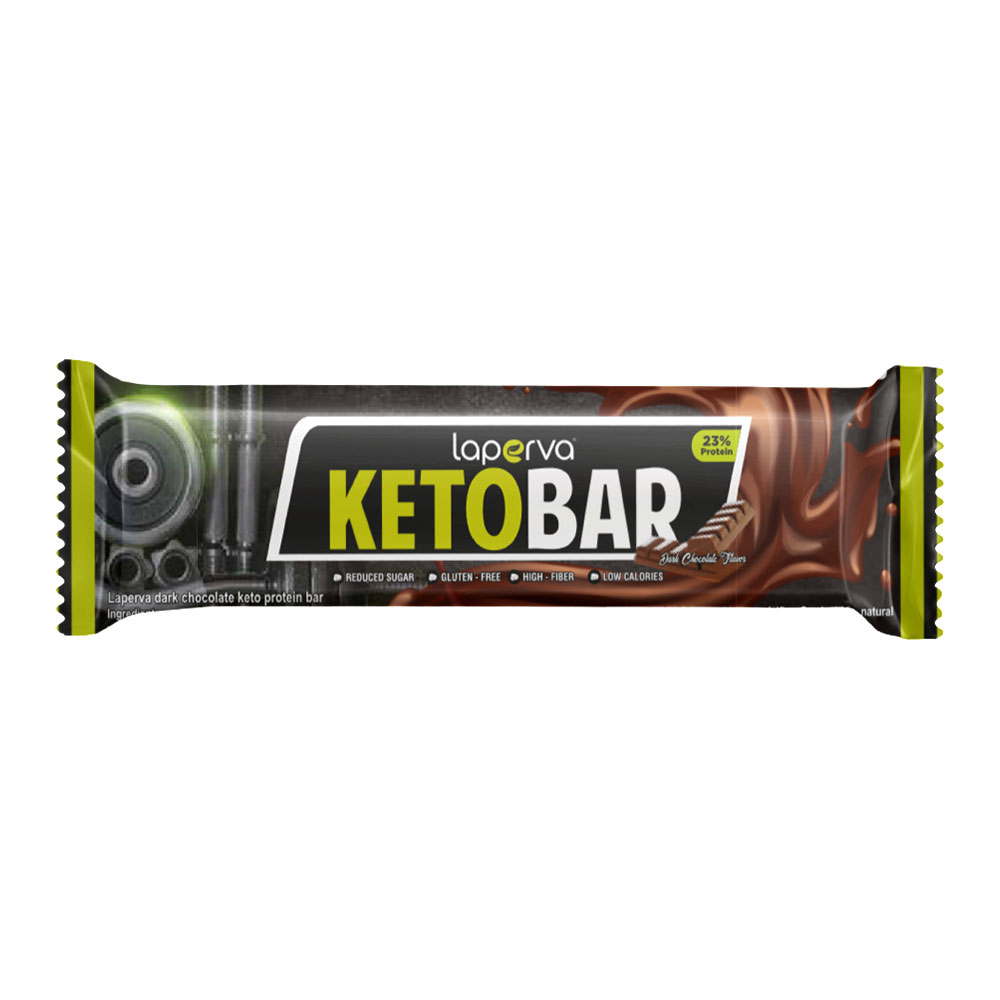 Laperva Keto Bar, Dark Chocolate, 1 Bar