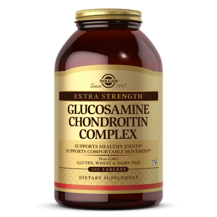 Solgar Extra Strength Glucosamine Chondroitin Complex, 300 Tablets
