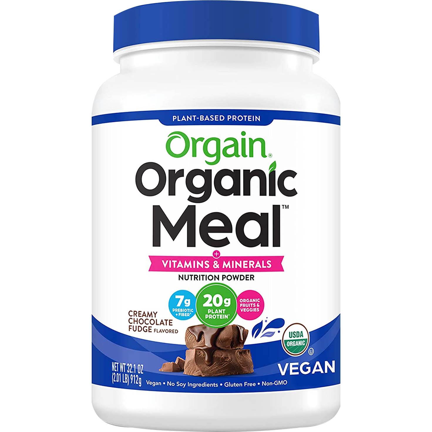 Orgain Organic Meal, Chocolate, 912 Gm