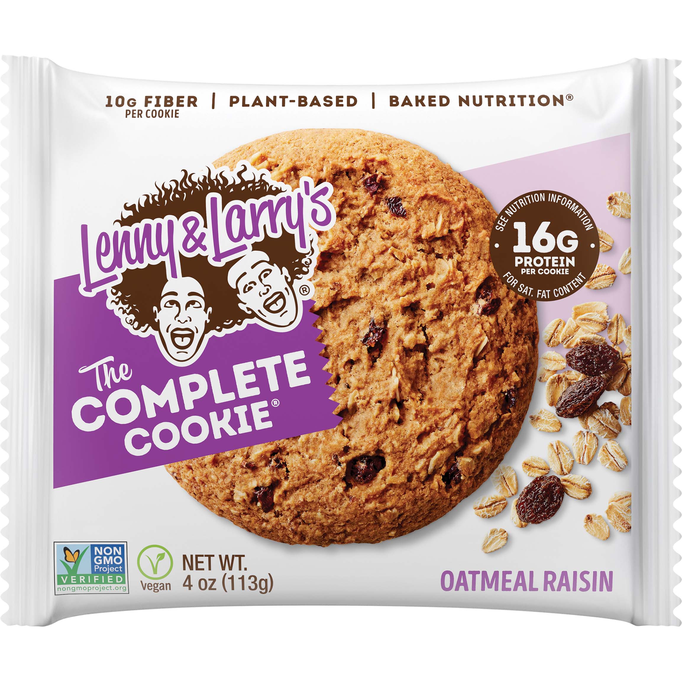 Lenny & Larry’s Complete Cookies, Oatmeal Raisin, 1 Piece