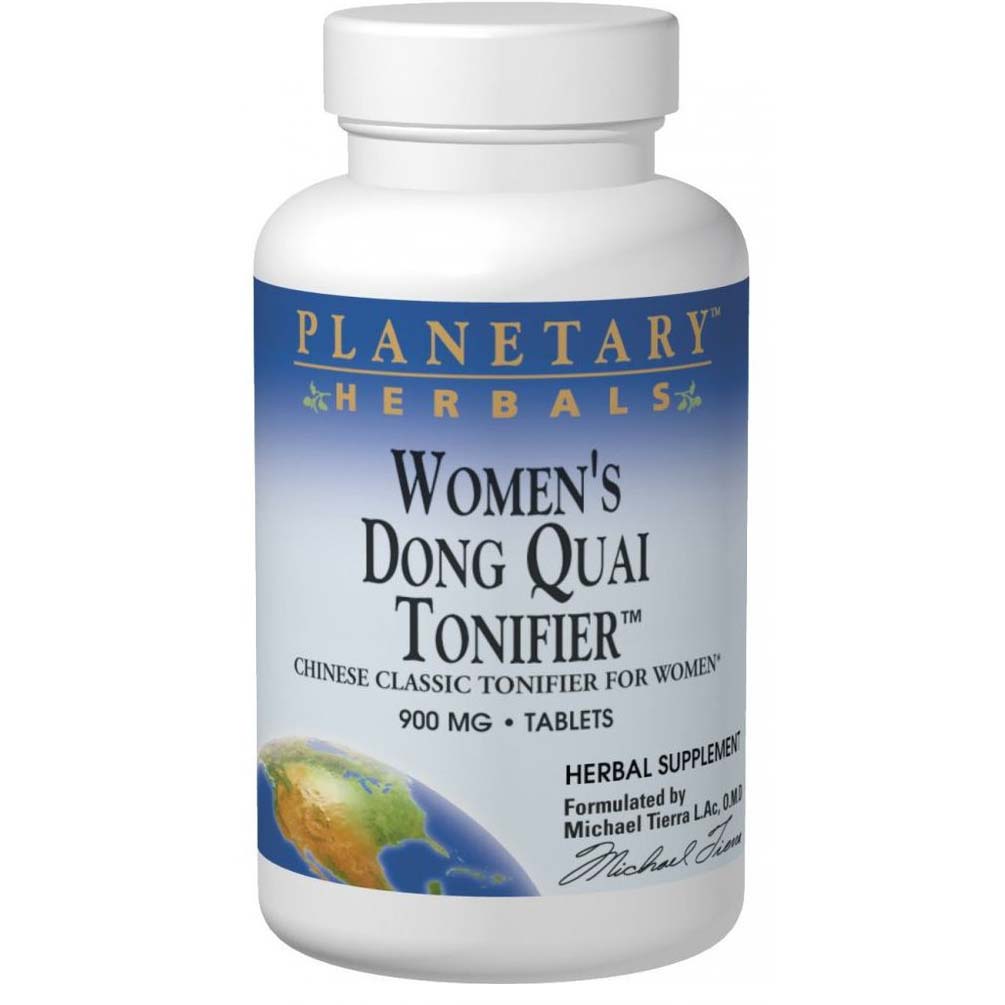 Planetary Herbals Womens Dong Quai Tonifier 60 Tablets 900 mg