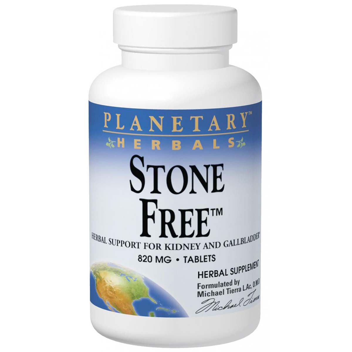 Planetary Herbals Stone Free, 820 mg, 90 Tablets