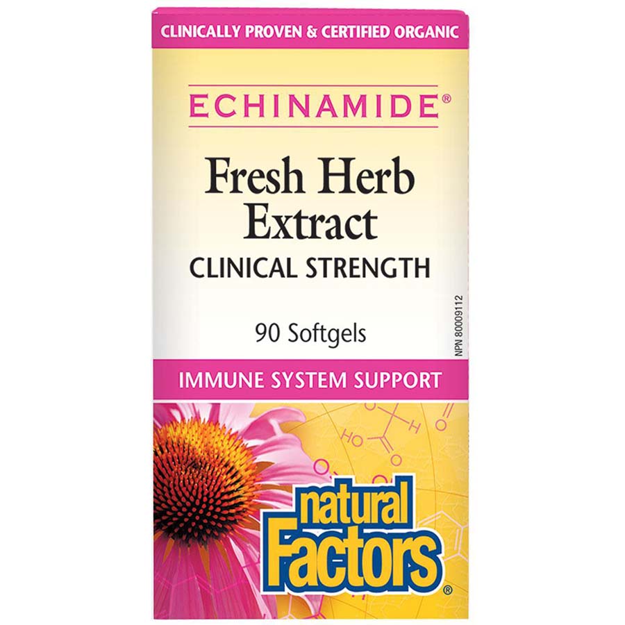 Natural Factors Anti Cold Fresh Herb Extract Clinical Strength, 90 Softgels