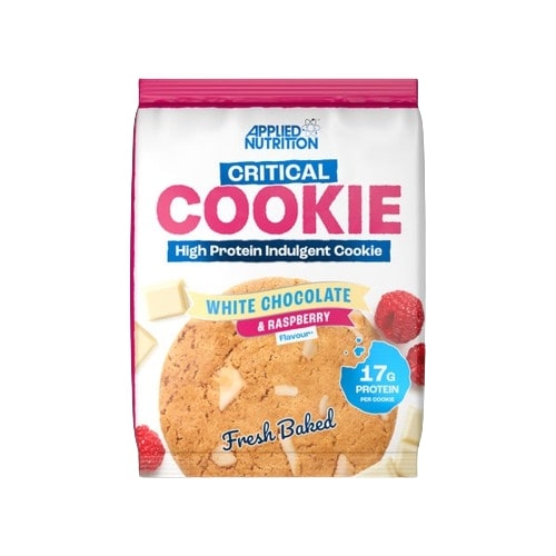 Applied Nutrition Critical Cookie, White Chocolate & Raspberry, 1 Piece