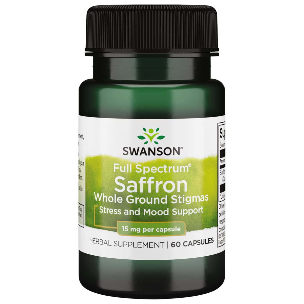 Swanson Full Spectrum Saffron 60 Veggie Capsules 30 mg