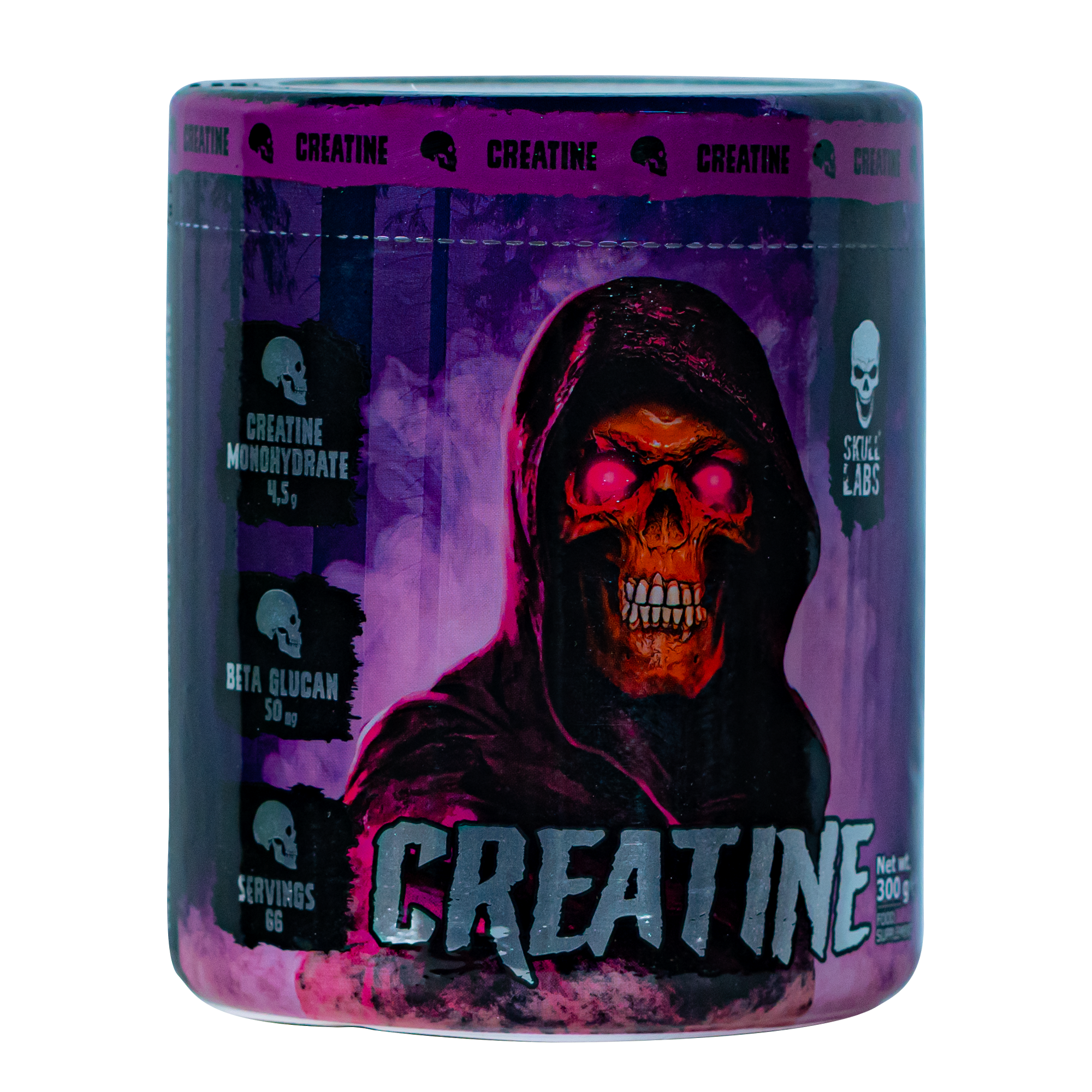 Skull Labs Creatine, Unflavored, 300 Gm