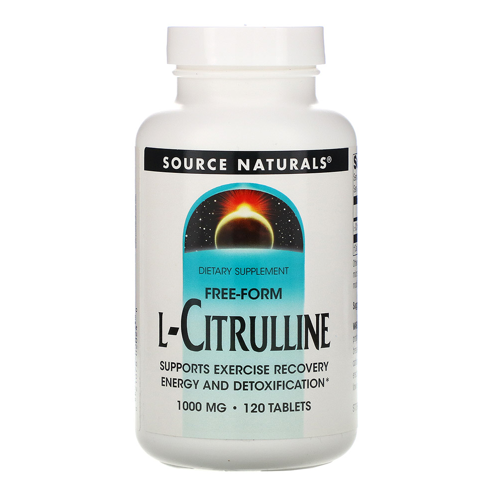Source Naturals L-Citrulline, 120 Tablets, 1000 mg